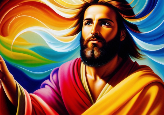 A painting depicting the transformation of Saul into the apostle Paul