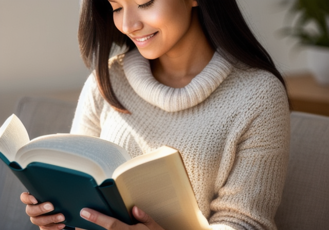 Person reading the Bible