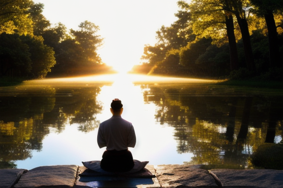 Person praying