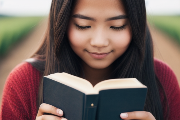 A person holding a Bible
