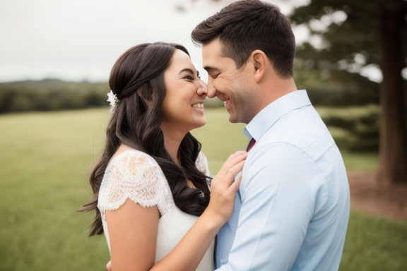 Casal feliz