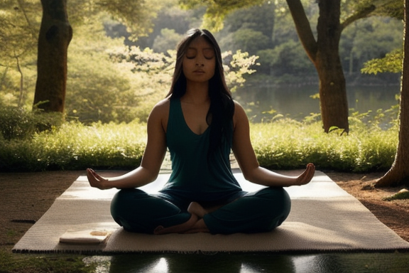 Meditation in nature