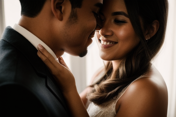 Casal de mãos dadas