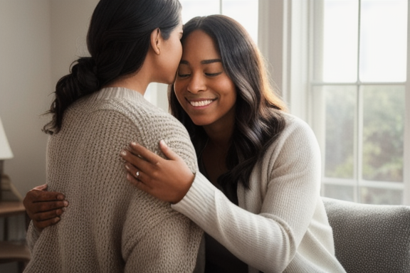 Image of forgiveness and reconciliation